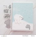 Bild 5 von Altenew Mini Delight: Polar Bear Stamp & Die Set - Bär Stempel und Stanze