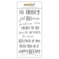 Honey Bee Stamps Clearstamp - Hi Honey - Textstempel