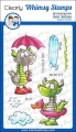 Whimsy Stamps Clear Stamps  -  Dragon Water Fun -  Drachenwasserspaß