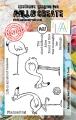AALL & Create Clear Stamps - Flamazing