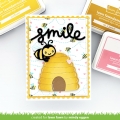 Bild 2 von Lawn Fawn Lawn Stencils - Schablone bee happy background stencils