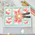 Bild 9 von Waffle Flower  Postage Collage Spring Breeze Stencil - Stencil-Set