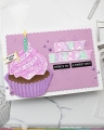 Bild 3 von Waffle Flower Cupcake Topper Additions Stamp Set