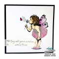 Bild 7 von Cosmic Shimmer Pre Cut Stamp - Gummistempel - Andy Skinner Make a Wish