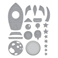 Bild 9 von Spellbinders To the Moon Etched Dies - Stanz-Set Space Adventure Collection von Simon Hurley