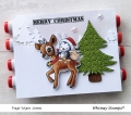 Bild 3 von Whimsy Stamps Clear Stamps  - Christmas Deer - Weihnachten Rentier