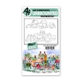 Art Impressions Stamp Set - Watercolor Country Village