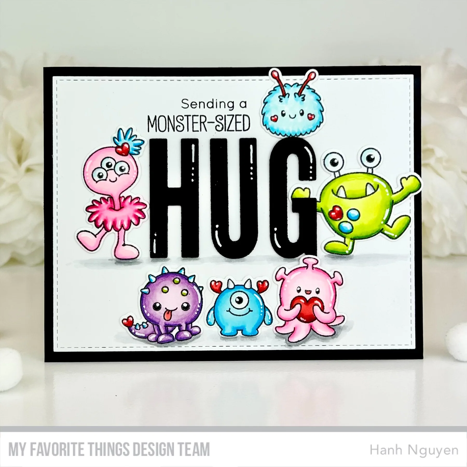 Bild 4 von My Favorite Things - Clear Stamps JB Monster Love - Monster Liebe