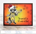 Bild 3 von Crackerbox & Suzy Stamps Cling - Gummistempel Santa's Hat