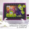 Bild 4 von Whimsy Stamps Clear Stamps  - Prickly Friends