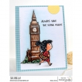 Bild 2 von Gummistempel Stamping Bella Cling Stamp ROSIE AND BERNIE'S BIG BEN RUBBER STAMP