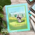 Bild 4 von Whimsy Stamps Clear Stamps - Raccoon Happy Day