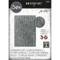 Sizzix 3-D Texture Fades Embossing Folder by Tim Holtz - Prägefolder - Woven 