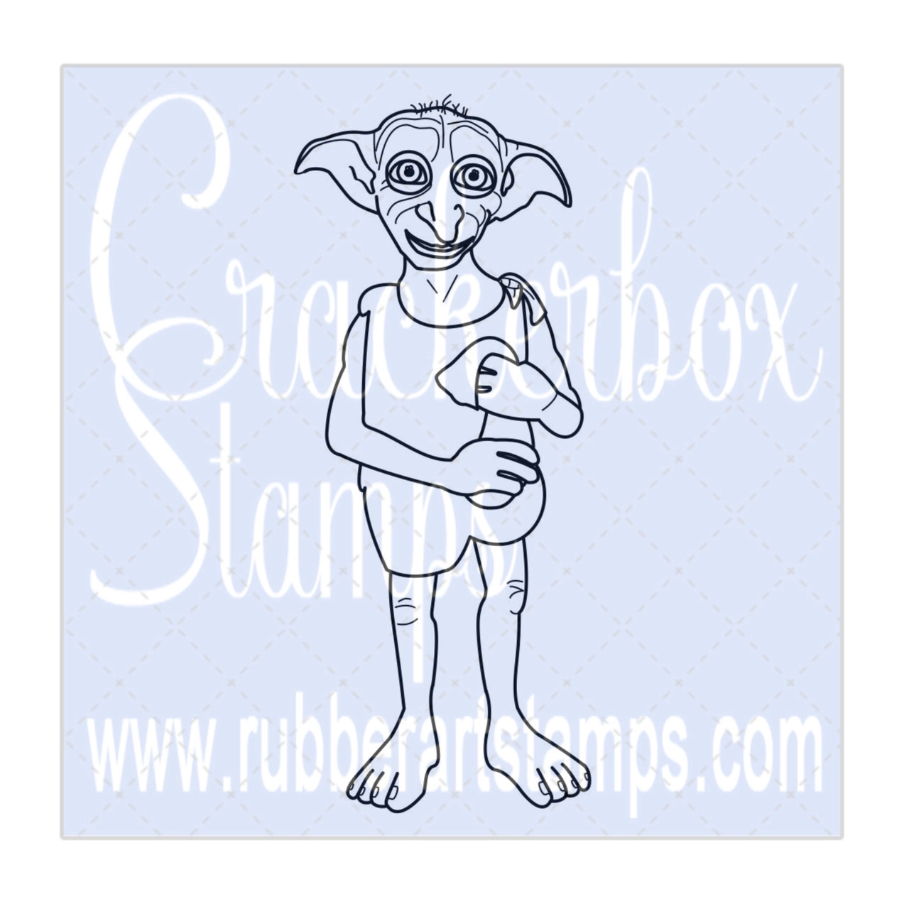 Bild 1 von Crackerbox & Suzy Stamps Cling - Gummistempel Dobby