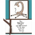 Bild 2 von Stampendous Cling Stamps This Body - Stempelgummi This Body