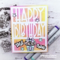 Bild 4 von Whimsy Stamps Die Stanze  - Happy Birthday Coverplate Die