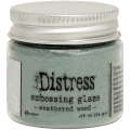 Bild 1 von Tim Holtz Distress Embossing Glaze -Embossingpulver -  Weathered Wood