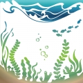 LDRS Creative - Under the Sea Stencil