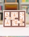 Bild 13 von Waffle Flower  Postage Collage Butterfly Stencil - Stencil-Set