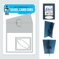 Art Impressions Stanzschablone Square Easel Die