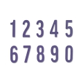 Bild 2 von Sizzix Thinlits Dies By Alison Williams - Stanzschablone - Bold Numbers Zahlen