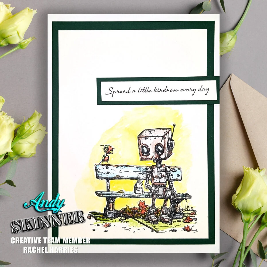 Bild 8 von Creative Expressions Pre Cut Stamp - Gummistempel - Andy Skinner Botology Spread A Little Kindness