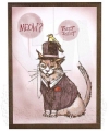 Bild 2 von The Art of Brett Weldele Cling Mount Stamps Gummistempel - Meow & Tweets