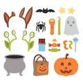 Bild 5 von Spellbinders Classic Mouse Trick-or-Treat Accessories Etched Dies - Stanz-Set Halloween-Zubehör