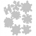 Bild 2 von Sizzix Thinlits Die by Tim Holtz - Stanzschablone - Scribbly Snowflakes - Schneeflocken