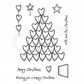 Bild 5 von Woodware Clear Stamp Singles Heart Tree - Herz-Tannenbaum