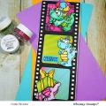 Bild 3 von Whimsy Stamps Clear Stamps - Birfday Party Dragons