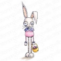 Gummistempel Stamping Bella Cling Stamp Oddball Easter Bunny RUBBER STAMP