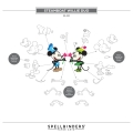 Bild 16 von Spellbinders Steamboat Willie Duo Etched Dies - Stanz-Set Mickey & Minnie Mouse