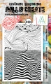 AALL & Create Clear Stamps  - Crashing Waves