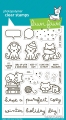 Bild 1 von Lawn Fawn Clear Stamps - cozy cats