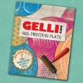Gellis Arts - Gel Printing Plate Druckplatte rund 8