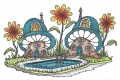 Bild 1 von Riley and Company Gummistempel - MUSHROOM LANE - POOL