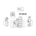 Bild 8 von Art Impressions Clear Stamps with dies Golf Shop MB - Stempelset inkl. Stanzen