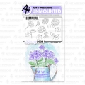 Bild 1 von Art Impressions Stempelgummi Watercolor Hydrangea Set
