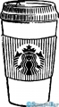 StempelBar Stempelgummi Kaffeebecher