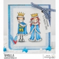 Bild 2 von Gummistempel Stamping Bella Cling Stamp ODDBALL QUEEN AND KING