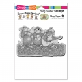 Stampendous Cling Stamps Band of Mice Rubber Stamp - House Mouse Gummistempel