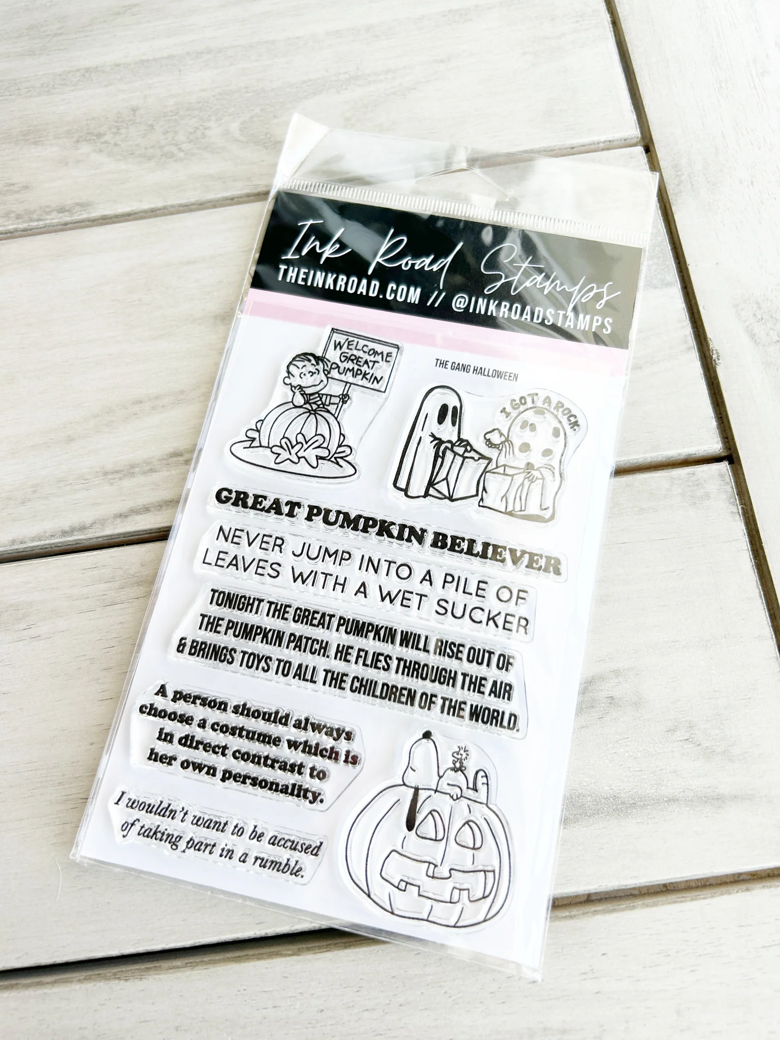 The Ink Road Clear Stamps - The Gang: Halloween