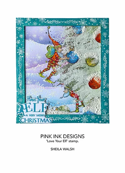 Bild 3 von Pink Ink Designs - Stempel  Love Your Elf  - Weihnachtself